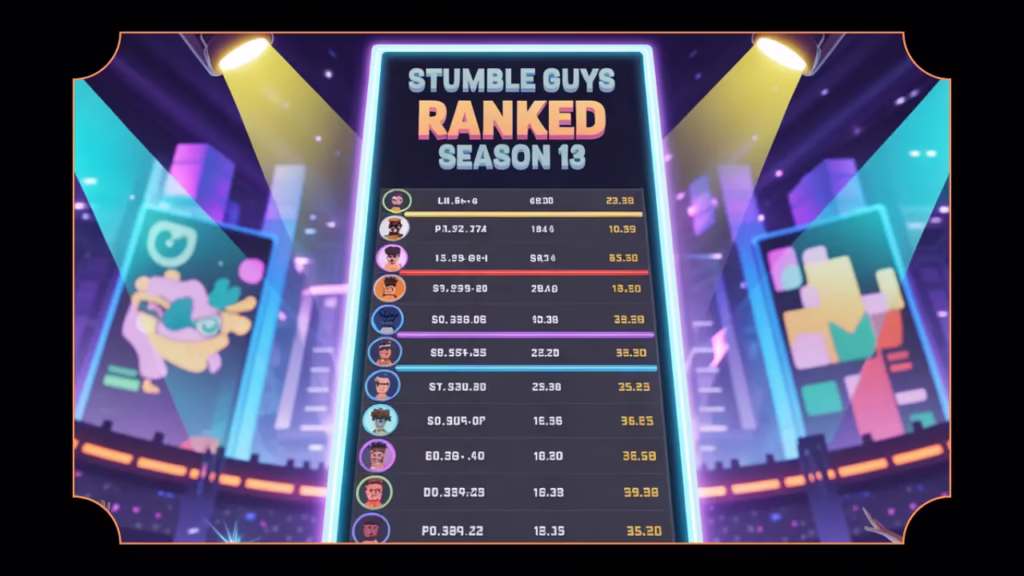stumble guys ranked season 13