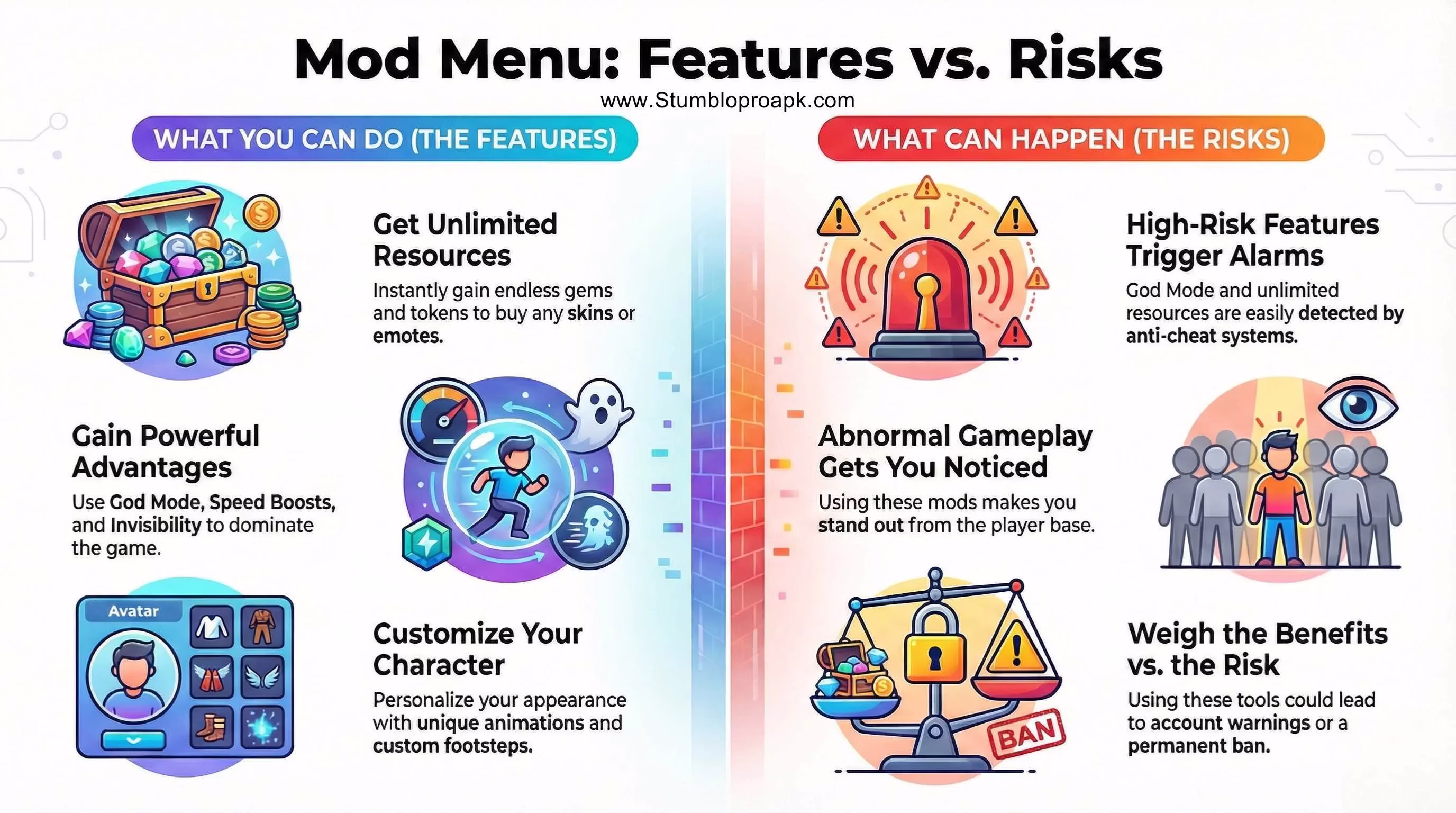 Features You Can Toggle infography