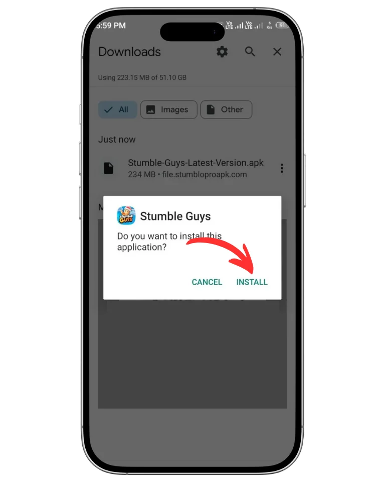 Install Stumble Guys