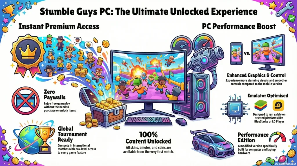 What is Stumble Guys For Pc