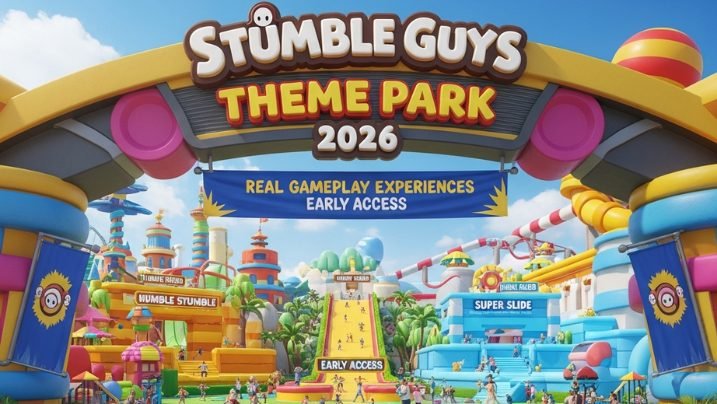 Stumble Guys Theme park Feature image