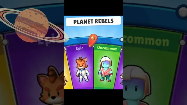 Stumble Guys Planet Rebels